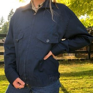 Navy vintage jacket